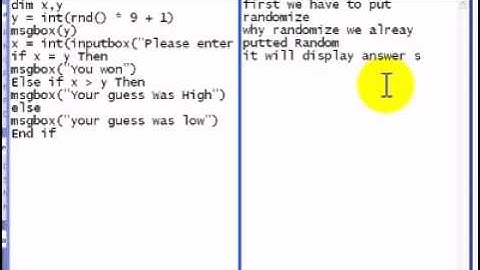 How to make a game on notepad Guess my Number Part 1
