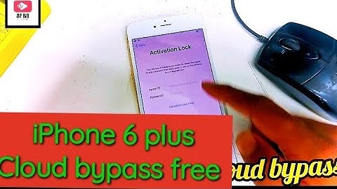 IPhone 6 plus icloud bypass iRemoval Pro iOS 12.5.6 with Sim 100% working