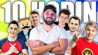 10 HODINOVÝ STREAM 🔥 w/ Gejmr, House, Jirka, Ment, Marwex a Mates