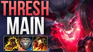 KOREAN GRANDMASTER 65% WIN RATE THRESH MAIN | CHALLENGER THRESH SUPPORT GAMEPLAY | Patch 8.24 S8