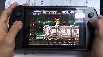【05】Gameplay/ Game Review: Arcade Retro Metal Slug 2 Full Speed on JXD S7800B