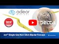 Adeor nxt single use non stick bipolar forceps