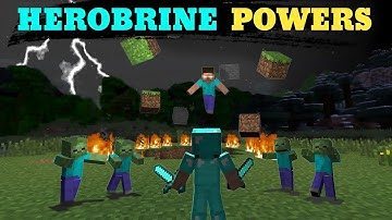 How To Get Herobrine Powers In Minecraft Pocket Edition || Herobrine Mod