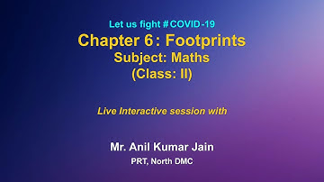 Live Interaction PMeVIDYA : Chapter 6 :: Footprints