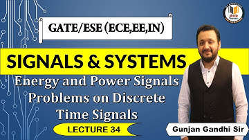 #34  Energy and Power Signals Problems on Discrete Time Signals | Signal and System