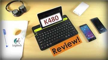 Logitech K480 Bluetooth Keyboard Unboxing and Review