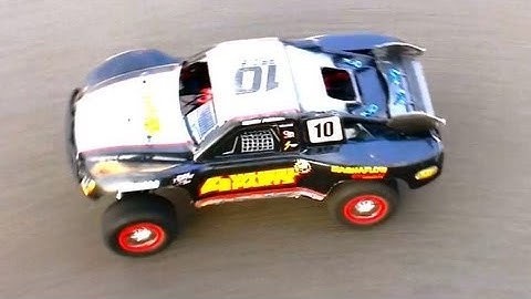 Traxxas Slash 3s Fly by Highspeed 100+ Kmh Topspeed Run HD