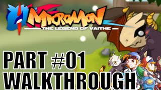 Micromon Gameplay Walkthrough Part 1 - Tutorial - Pokemon Clone screenshot 4