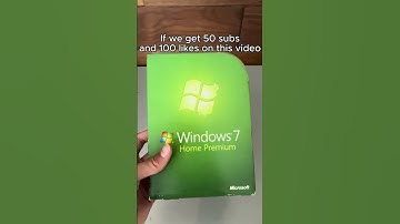 A boxed copy of Windows 7! #frutigeraero #windows #nostalgia