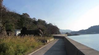 Seashore scenery in Japan