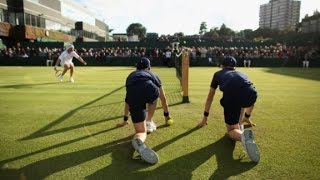 Boot camp toughens up Wimbledon ball kids