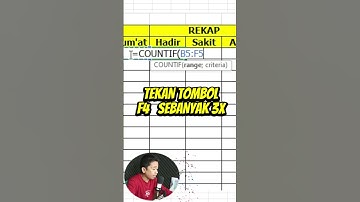 Cara Membuat Absen Otomatis di Excel #absen #excel #tutorialexcel #belajarexcel #exceltips