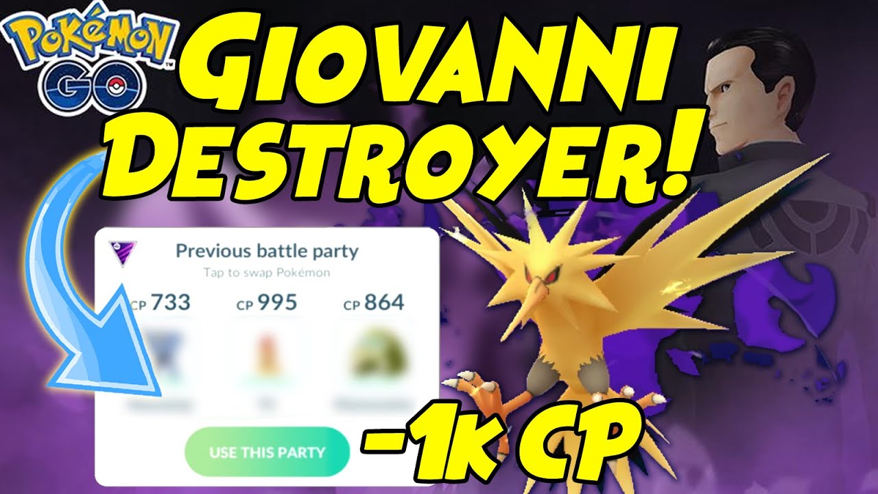 Giovanni Pokemon GO April 2023: How to Beat