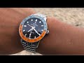 Zodiac Aerospace GMT now Super Sea Wolf GMT Unboxing and Watch Review