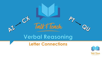 11+ Verbal Reasoning Letter Connections