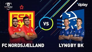 Esuperliga Highlights Runde 15 Fc Nordsjælland - Lyngby Bk