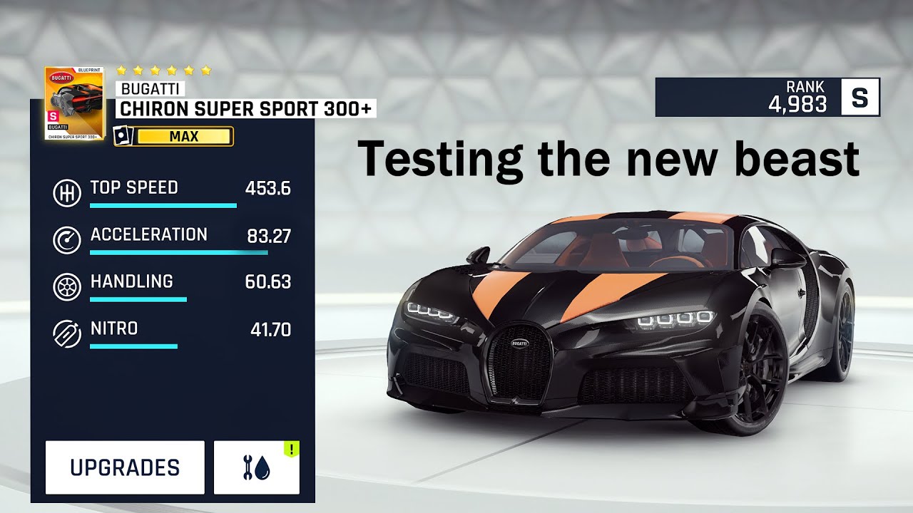 TESTING THE BUGATTI CHIRON SUPERSPORT 300+ LIVE