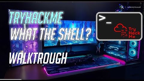 Try Hack Me : What the Shell Practice Questions only!