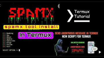 | how to install spamx tool in turmux |💥call+sms bombing📟 tool..spamx key.Ethical hacking..