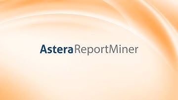 Astera ReportMiner – Feature Demonstration (Data Extraction Tool)