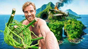 SURVIVAL CHALLENGE: Plane Crash In Forbidden Jungle 🛩️🔥