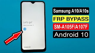 SAMSUNG Galaxy A10/A10s Android 10 FRP Unlock/Google Lock Bypass Final Solution Without Pc ||