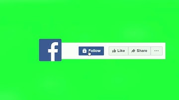 (1) No-Copyright facebook button Screen Animated  With Sound Effects / YT Expert