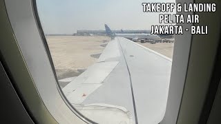 FLIGHT PELITA AIR JAKARTA - BALI IN 4 MINUTES