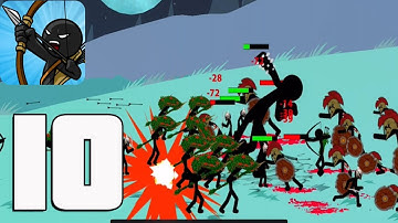 Stick War Legacy - Gameplay Walkthrough Part 10 - Endless Deads 14 - 18 night(iOs,android)