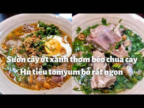 Video Sài Gòn, Bùi Hữu Nghĩa quận 5: Sườn cây ớt xanh béo... - youtube