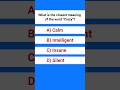 amazing question Gk for you #quiz #trivia #didyouknow #gk