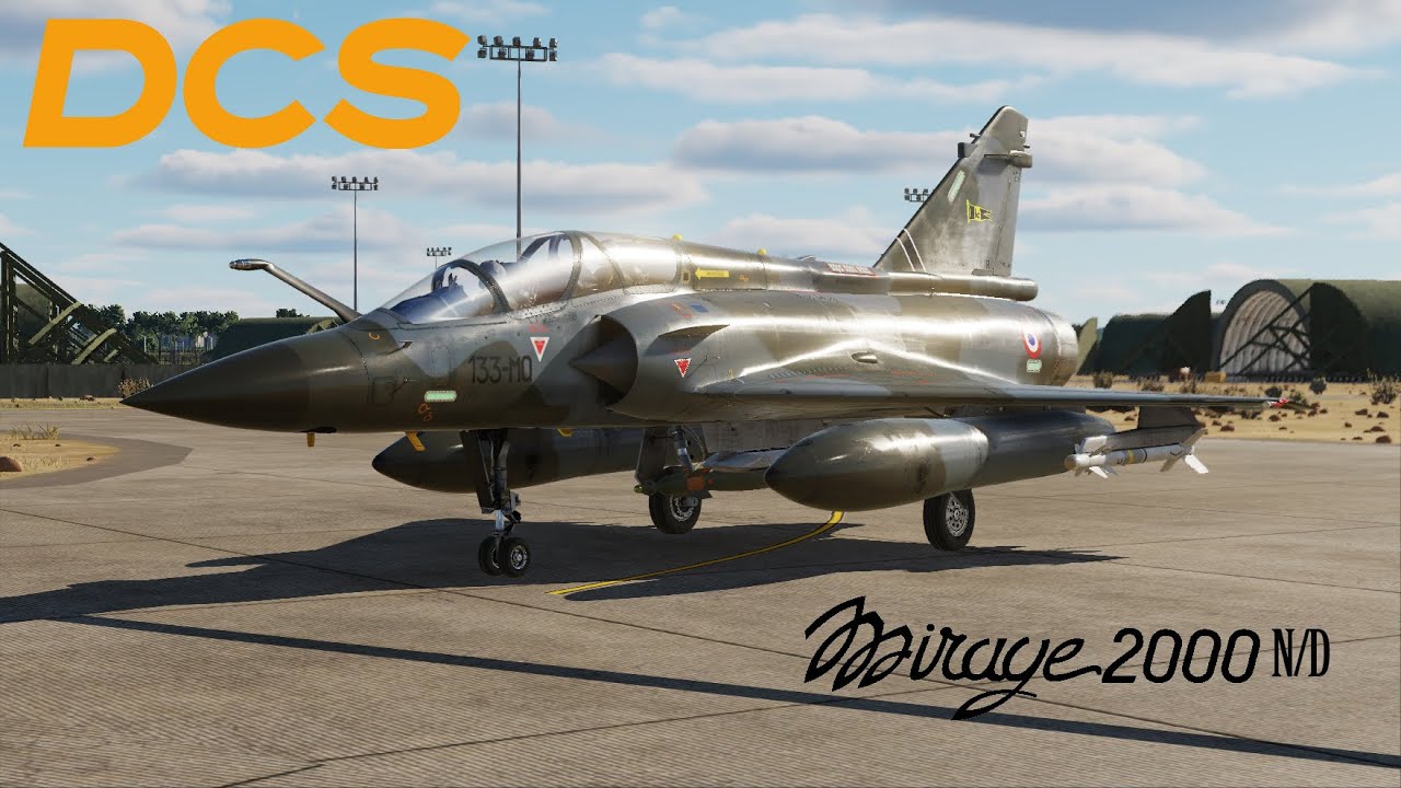 MIRAGE 2000 N/D Close air support / 4K DCS WORLD