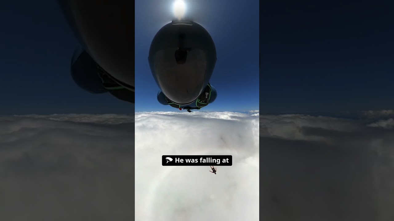 "The Man Who Jumped Without a Parachute... and Survived!"