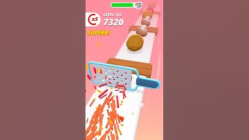 Perfect Slices New 3D Game Play ▶️ video #perfectslicegame #slice #gaming #slicegame | Leval 142