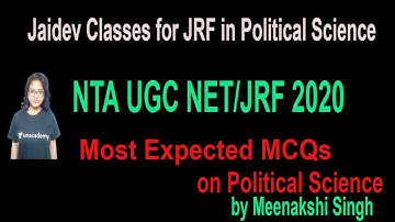 Most Expected MCQs on Political Science Part III