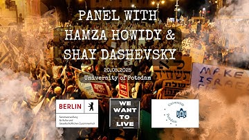 Voices from Gaza & Israel – Full Panel Discussion | 20  may 2025, University of Potsdam.