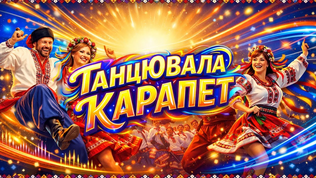 Танцювала Карапет 🔥 Українська Народна Пісня (Танцювальна AI Версія) | Ukrainian Folk Music