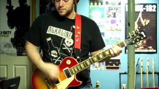 Vignette de la vidéo "Alkaline Trio - She Lied To The FBI Guitar Cover"