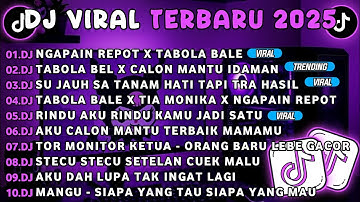 DJ TIKTOK TERBARU 2025-🎵 DJ NGAPAIN REPOT X TABOLA BALE🎵 DJ TABOLA BALE X CALON MANTU IDAMAN