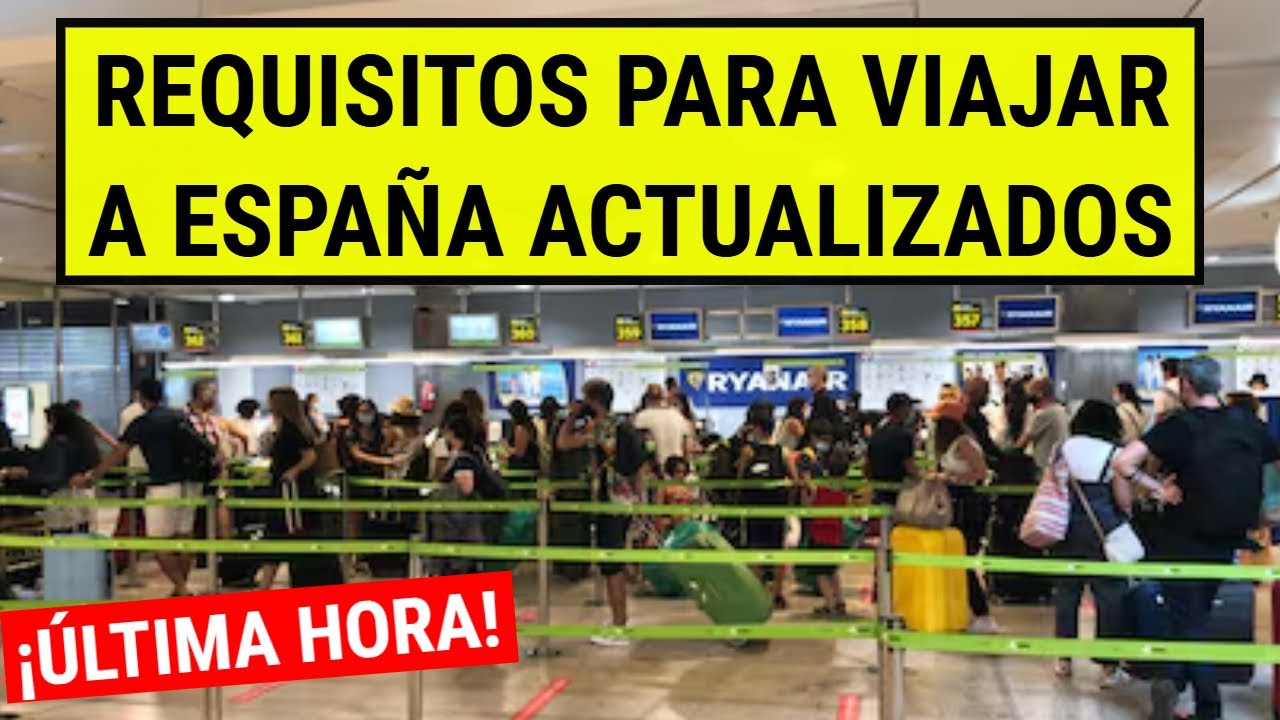 🚨¡ÚLTIMA HORA! REQUISITOS para VIAJAR a ESPAÑA 2026