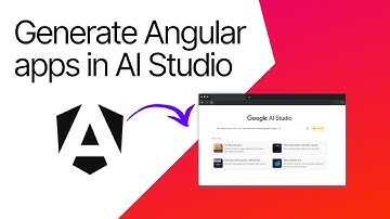 Generating Angular Apps in Google AI Studio