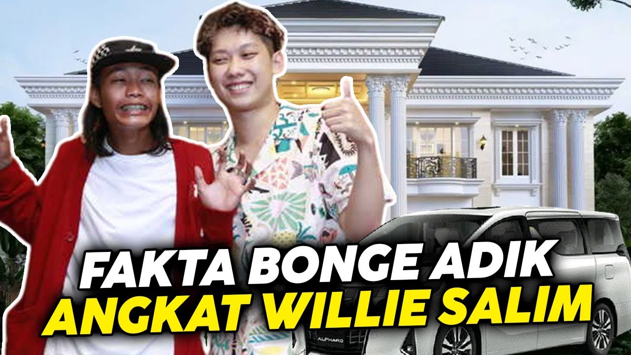 8 Fakta kehidupan Bonge Adik Angkat willie salim, gosip artis hari ini