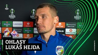 OHLASY: Lukáš Hejda hodnotí historickou jízdu Konferenční ligou