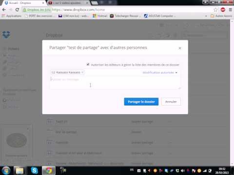 Vidéo: Pouvez-vous déplacer un dossier Dropbox partagé ?