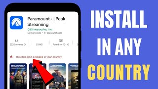 Paramount Plus App Install Any Country | Paramount+ Not Available In Your Country screenshot 1