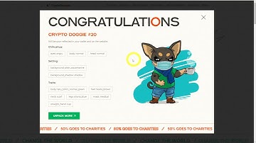 Purchasing a CryptoDoggie with Yoroi (Cardano Wallet)