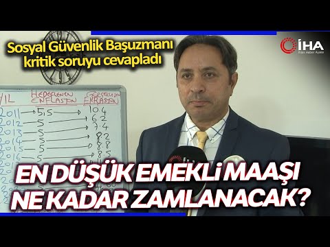 En Düşük Emekli Maaşı Ne Kadar Zamlanacak?