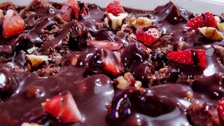 Chocolate Bread Pudding - No Whipping Cream, No Condensed Milk - Easy Dessert - Simple Ingredients