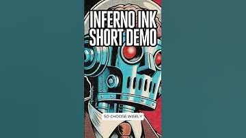 A quick demo of our Inferno Ink brushes made for Procreate, Photoshop and Clip Studio.