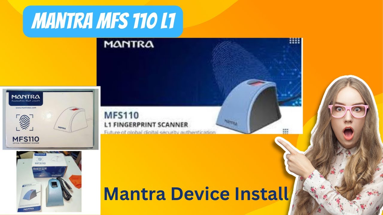 Mantra mfs 110 rd service installation | Mantra mfs 110 install kaise ...